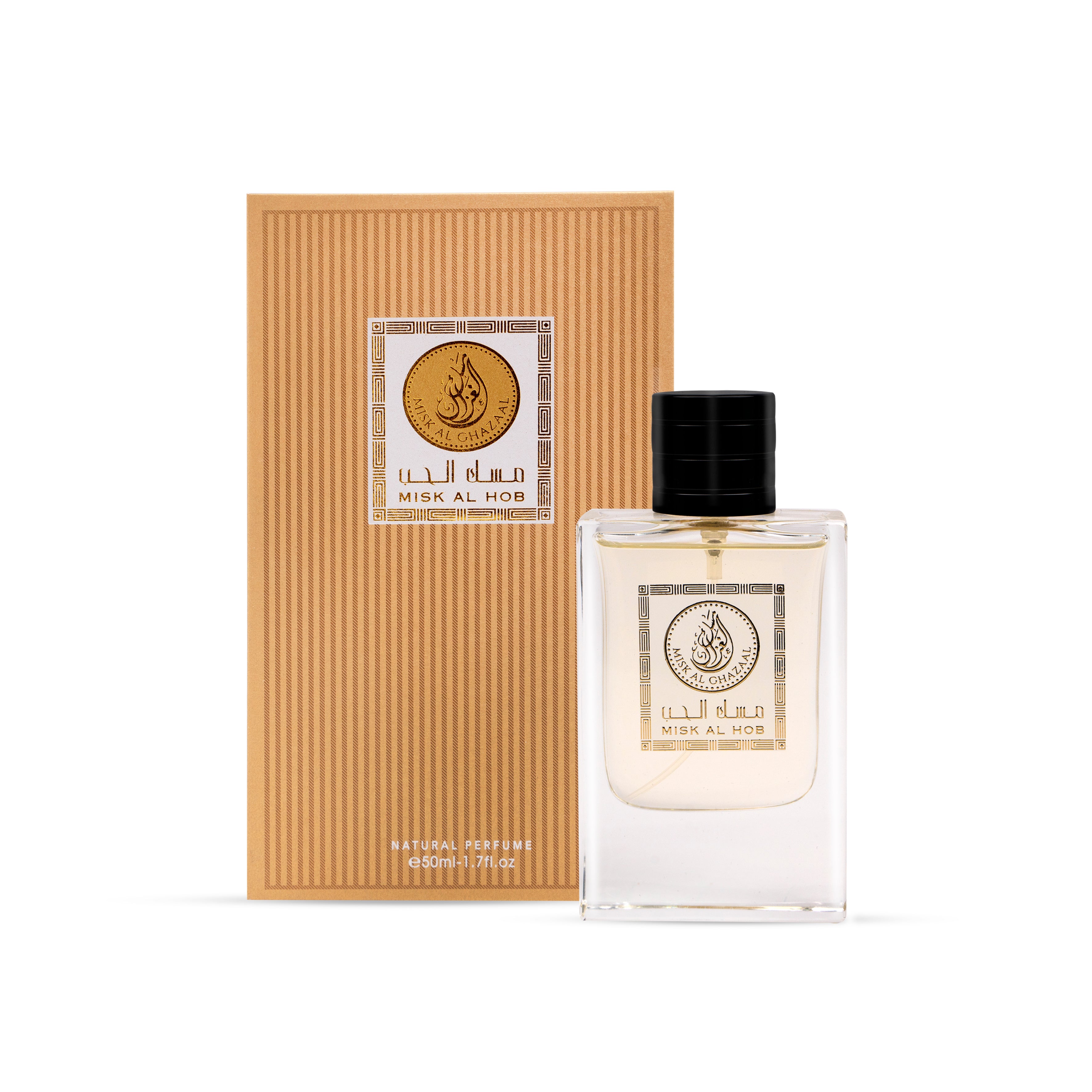 Misk Al Hob perfume with cedar, Ambergris , jamine note from Gazaal Store