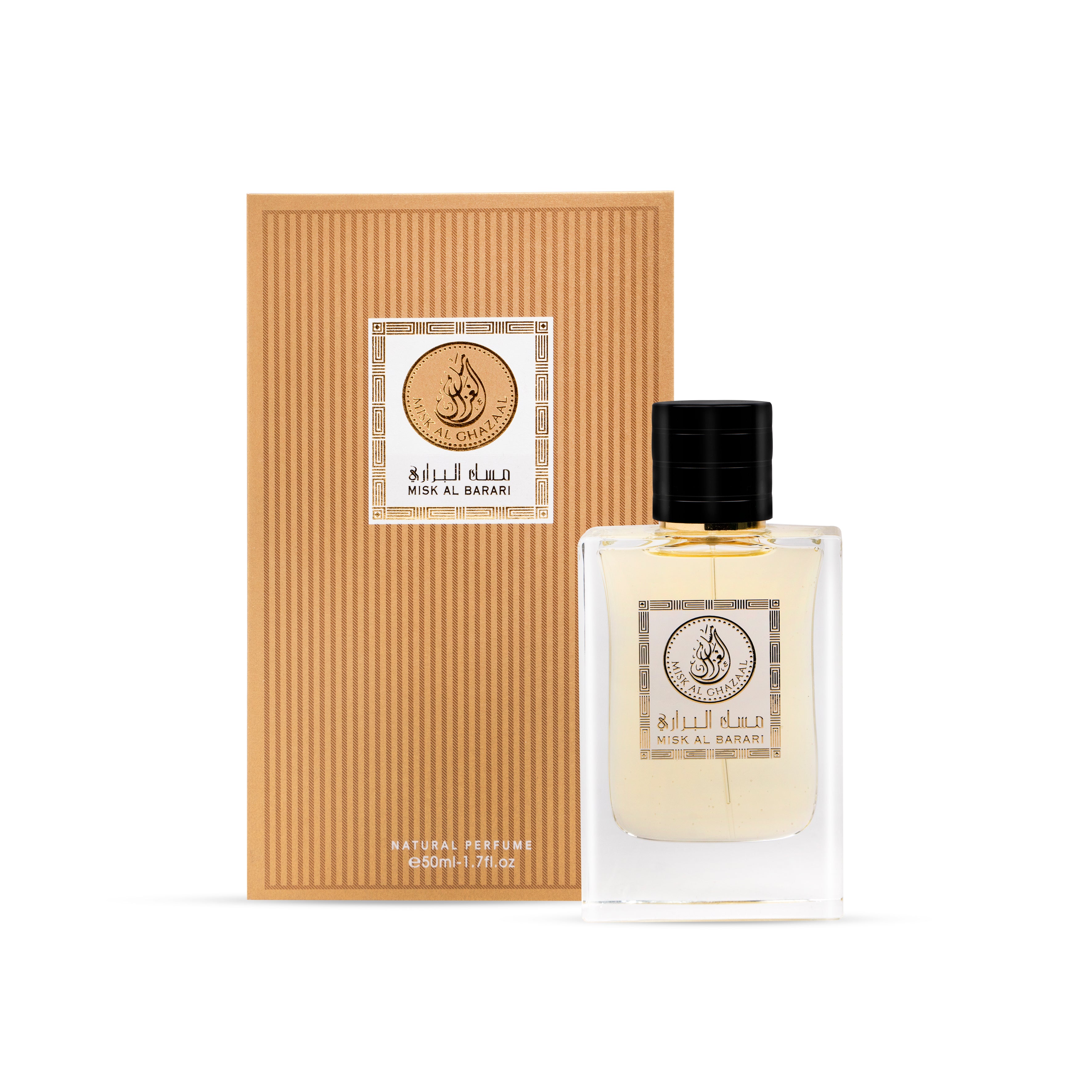 Misk Al Barari perfume with white flower, Cashmeran, Agar wood from Gazaal Store