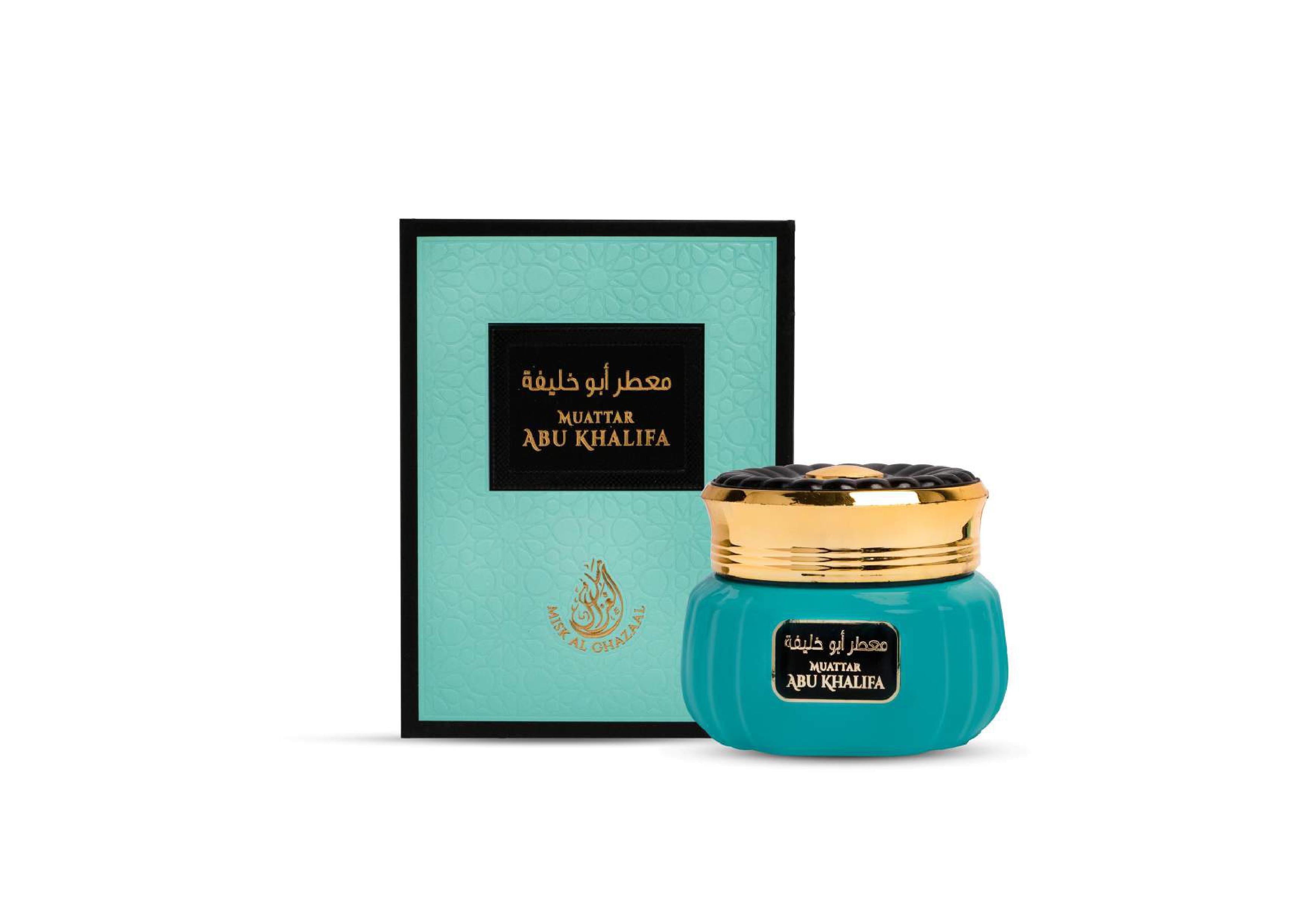 Muattar Abu Khalifa with amber, Jasmine, Agar wood note from Gazaal Store